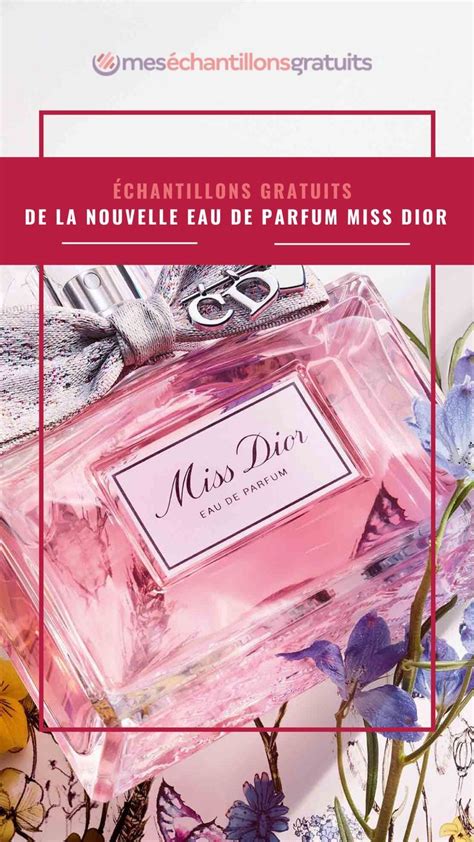 comment avoir des echantillons gratuits pour parfum dior|christian dior echantillon.